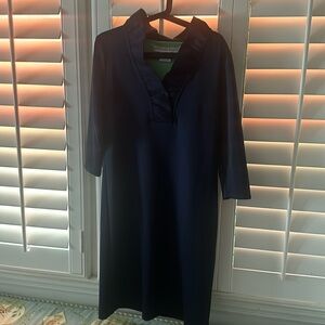 Size Medium, Women’s Gretchen Scott Jersey Ruffneck Dress